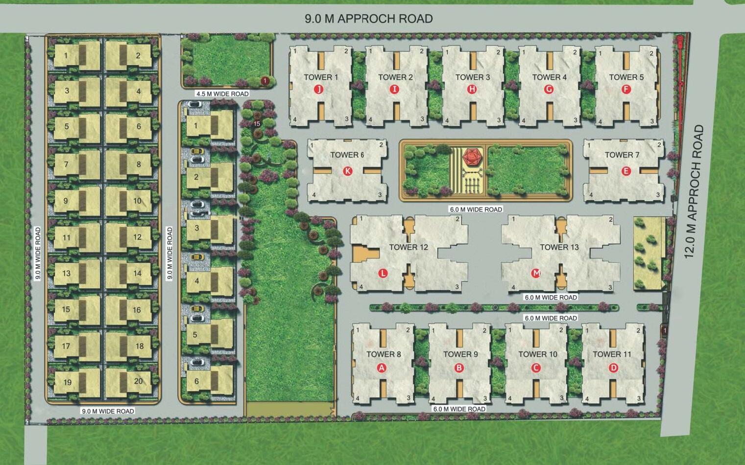 Vastu City Rameshwaram Phase 2 floor plan layout